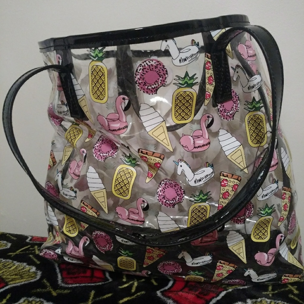 Clear Beach Tote